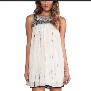Free People Aztec Bib Dress